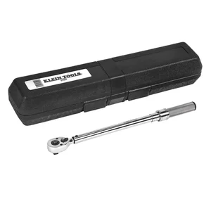 KLEIN TOOLS 57000 Torque Wrench, Square Drive, 3/8 Inch Drive Size, 14 Inch Length | CE4VUJ 57000-1