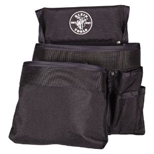 KLEIN TOOLS 5701 Tool Pouch, Overall Length 11 Inch, 8 Pocket, Black | CE4YRP 55159-8