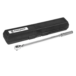 KLEIN TOOLS 57010 Torque Wrench, Ratchet Square Drive, 1/2 Inch Drive Size | CE4VUN 57010-0