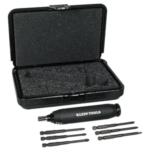 KLEIN TOOLS 57032 Screwdriver Set, Torque, 6 Piece | CE4WJM 57032-2