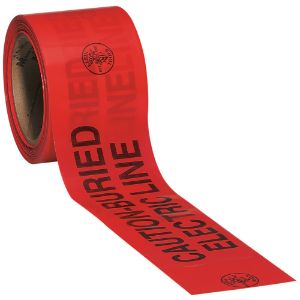 KLEIN TOOLS 58002 Caution Barricade Warning Tape, 3 x 200 Feet | CE4YKX 58002-4