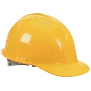 KLEIN TOOLS 60010 Hard Cap, 6 To 8 Size, Polyethylene, Yellow | CF3QRF 60010-4