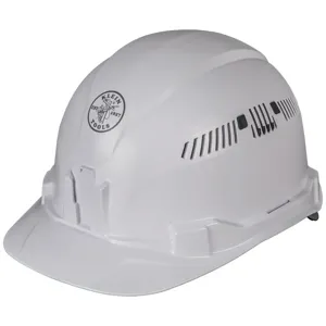 KLEIN TOOLS 60105 Hard Hat, Vented, Cap Style | CE4XCA 60077-7