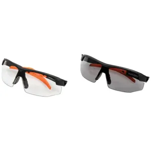 KLEIN TOOLS 60174 Safety Glass, Semi Frame, Polycarbonate Lens, Combo Pack | CF3QTC 60174-3