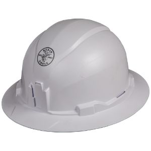 KLEIN TOOLS 60400 Hard Hat, Non Vented, Full Brim Style | CE4XCE 60081-4