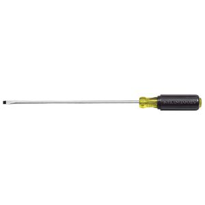 KLEIN TOOLS 6086 Cabinet Tip Mini Screwdriver, Shank Length 6 Inch, Tip Size 1/8 Inch | CE4YPM