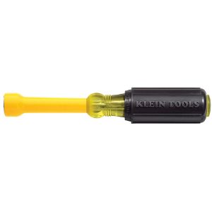 KLEIN TOOLS 64058 Nut Driver, Shaft Length 4 Inch, Driver Size 5/8 Inch | CE4YLU