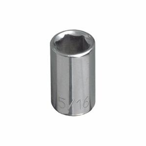 KLEIN TOOLS 65601 Standard 6-Point Socket, Size 7/32 Inch, Type 1/4 Inch Drive | CE4YZQ 65601-9
