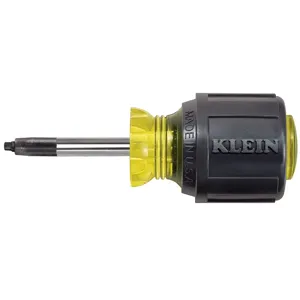 KLEIN TOOLS 668 Screwdriver, Square Recess, 1-1/2 Inch Shank Length | CF3QWV 85158-2