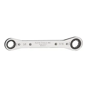 KLEIN TOOLS 68203 Standard Reverse Ratcheting Box Wrench | CE4YYJ 68203-2