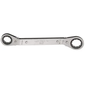 KLEIN TOOLS 68242 Reversible Ratcheting Box Wrench, Size 3/4 x 7/8 Inch | CE4YYD 68242-1