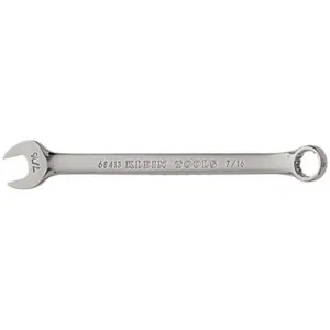 KLEIN TOOLS 68413 Combination Wrench, 12 Point, Size 7/16 Inch | CE4YWG 68413-5