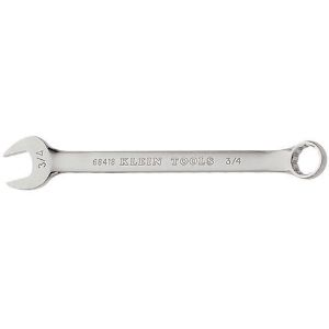 KLEIN TOOLS 68418 Combination Wrench, Size 3/4 Inch | CE4YWD 68418-0