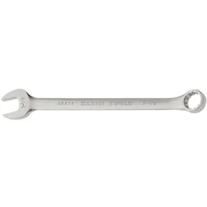 KLEIN TOOLS 68424 Combination Wrench, Size 1-1/8 Inch | CE4YWE 68424-1