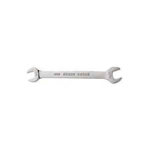 KLEIN TOOLS 68462 Open-End Wrench, Size 1/2 Inch And 9/16 Inch Ends | CE4YZF 68066-3