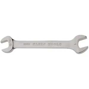 KLEIN TOOLS 68466 Open-End Wrench, Size 15/16 Inch And 1 Inch Ends | CE4YXH 68077-9