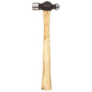 KLEIN TOOLS 8038 Hickory Ball Peen Hammer, Overall Length 11-1/2 Inches | CE4XWJ