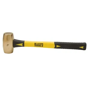 KLEIN TOOLS 81904 Non-Sparking Sledge Hammer, 4 Lbs Head Weight | CE4WQT