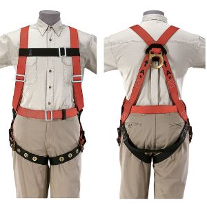 KLEIN TOOLS 87021 Lightweight Fall Arrest Harness, Size Large | CE4XWX 87021-7