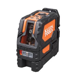 KLEIN TOOLS 93LCLS Laser Level, Self Leveling Cross Line Level, With Plumb Spot | CE4WVB 93002-7