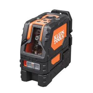 KLEIN TOOLS 93LCLS Laser Level, Self Leveling Cross Line Level, With Plumb Spot | CE4WVB 93002-7