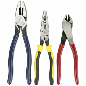 KLEIN TOOLS 94612 Plier Set, All Purpose, 3 Piece | CF3QXZ 94612-7