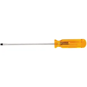 KLEIN TOOLS A31610 Cabinet Tip Screwdriver, Shank Length 10 Inch, Tip Size 3/16 Inch | CE4YPF