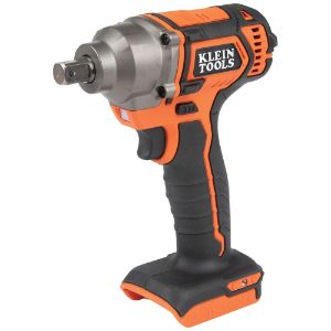 KLEIN TOOLS BAT20CW Compact Impact Wrench, Battery Operated, Detent Pin 1/2 Inch | CF3QJF 61017-2