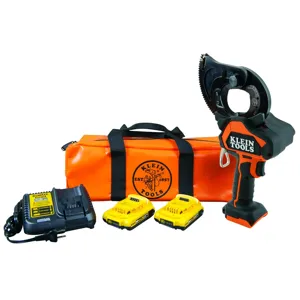 KLEIN TOOLS BAT20GD1 Cable Cutter, Battery Operated, Closed Jaw, 2 Ah | CE4XJR 63194-8