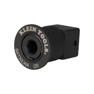 KLEIN TOOLS BAT20LWA Adapter, Size 7/16 Inch | CF3QJK 65118-2