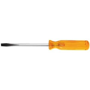 KLEIN TOOLS BD306 Keystone Screwdriver, Shank Length 6 Inch, Tip Size 5/16 Inch | CE4YNY 32059-0