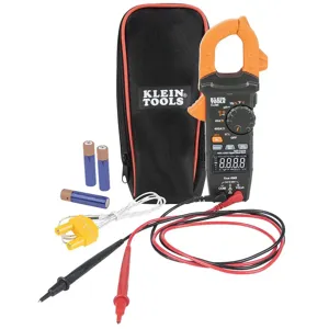 KLEIN TOOLS CL390 AC/DC Digital Clamp Meter, Auto-Ranging, 400A | CF3QJU 69287-1