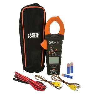 KLEIN TOOLS CL450 Electrical Tester, HVAC Clamp Meter, With Differential Temperature | CE4WVV 69063-1