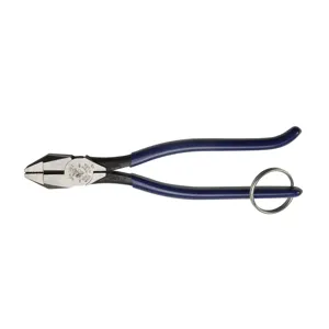 KLEIN TOOLS D2017CSTT Ironworker Pliers, With Tether Ring | CE4WTH