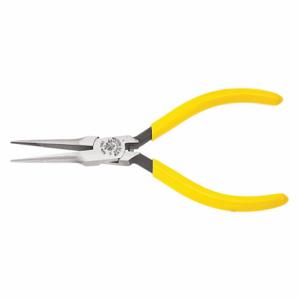 KLEIN TOOLS D318-51/2C Solid Joint Pliers, 5 Inch Lg, 1/16 Inch Tip Width, 0 Deg Jaw Bend, Less Than 6 In | CV4PER 40Z287