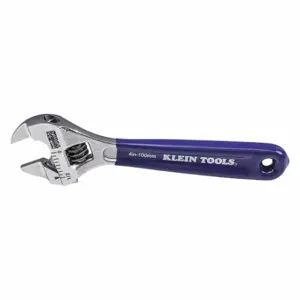 KLEIN TOOLS D86932 Slim Jaw Adjustable Wrench, 4 Inch Size | CE4WXP 69075-4