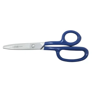 KLEIN TOOLS G718LRCB HD Carpet Shear, With Ring, Curved, Blunt, 9 Inch Size | CE4VWC 76079-2