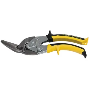 KLEIN TOOLS J2102S Journeyman Offset Straight-Cutting Aviation Snip | CE4YQB 76032-7