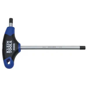 KLEIN TOOLS JTH9M10 Journeyman Hex Key, Size 10 mm, Blade Length 9 Inch | CE4YBJ 33743-7