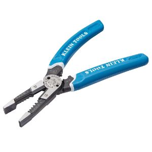 KLEIN TOOLS K12065CR Wire Stripper And Cutter, Heavy Duty, 8 - 20 AWG | CF3QKM 34027-7