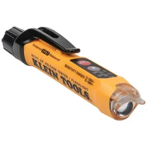 KLEIN TOOLS NCVT3P Voltage Tester With Flashlight, Dual Range, Non Contact, 12 - 1000 VAC | CF3QLH 69323-6