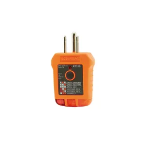 KLEIN TOOLS RT210 GFCI Receptacle Tester | CE4WQA 69027-3