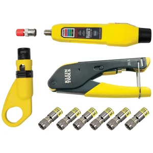 KLEIN TOOLS VDV002818 Coax Cable Installation And Test Kit | CE4YUB