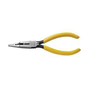 KLEIN TOOLS VDV026049 Connector Crimping Long-Nose Plier, Length 6.8 Inch | CE4YVJ