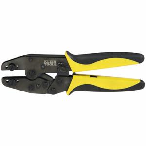 KLEIN TOOLS VDV200-010 Ratchet Crimper, 8 3/4 Inch Length, 22 Awg to 10 Awg Compatible Wire Size Range | CR7EXD 48UW17