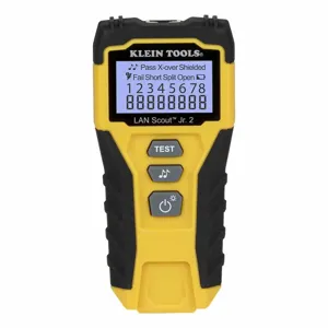 KLEIN TOOLS vdv526-200 Cable Tester, Lcd Backlit Display | CH6RWR 778DA1