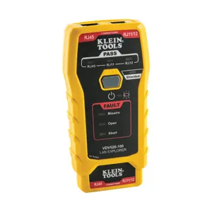 KLEIN TOOLS VDV526100 Data Cable Tester, With Remote | CE4XEQ