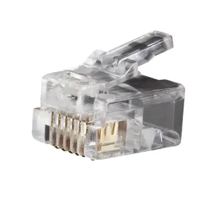 KLEIN TOOLS VDV826600 Modular Telephone Plug, Connector Type RJ11, 25 Pack | CE4YUZ