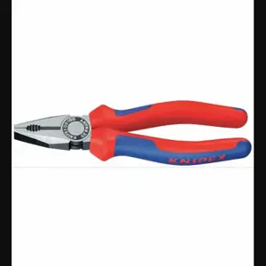 KNIPEX 03 02 160 Linemans Plier, 6 1/4 Inch Overall Length, 1 3/8 Inch Jaw Length, 7/8 Inch Jaw Width | CR7JWT 50JT97