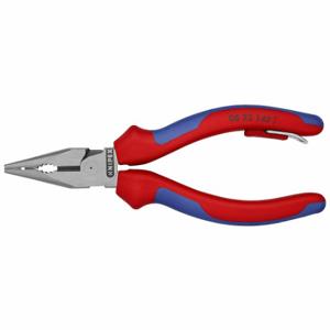 KNIPEX 08 22 145 T BKA Needle Nose Plier, 1 1/4 Inch Max Jaw Opening, 5 3/4 Inch Overall Length | CR7JWZ 54JD62